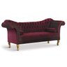 Sofá Diva 3 Lugares - Sofá Home - Bordô - 1