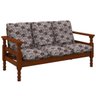 Sofá de 3 Lugares Itália 313-Belini - Imbuia - 1