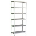 Ver imagem 1 de Estante de Aço com 06 Bandejas 40 cm (22/18) – 1,98×0,92×0,40m – AMAPA – 11106