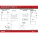 Ver imagem 6 de Micro-ondas Fischer de Embutir 25 Litros com Dourador Eiger 25378 127v