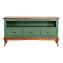 Ver imagem 2 de Rack Luiz Xv 03 Gavetas 1034 Laca Verde Musgo