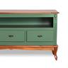 Rack Luiz Xv 03 Gavetas 1034 Laca Verde Musgo - 3