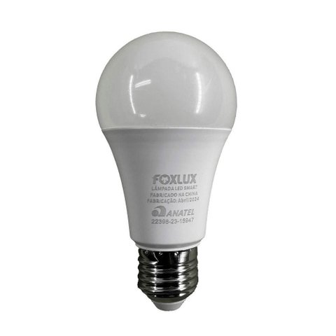 Kit 2 Lâmpada Inteligente Rgb 9w Wifi Smart Color Bivolt Foxlux