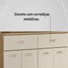 Armário de Cozinha Compacta Mdf 8 Portas Golden Plus - Freijó/soft - 6
