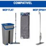 Kit 6 Refil Mop Flat Limpeza Geral - 5