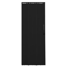 Porta Sanfonada de PVC 94x210cm AZN - Preto - 1
