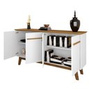 Ver imagem 2 de Balcão Tom 4 Portas sem Gavetas MDF-MDP 160cm Branco Cinamomo