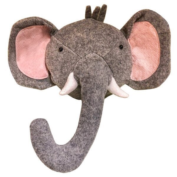 Cabeça Decorativa Elefante
