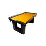 Mesa de Sinuca Bilharts Paris 2,30 x 1,30 m Preto TX:Amarelo - 1