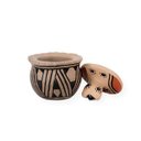 Ver imagem 5 de Cerâmica Indígena Etnia Waurá: Pote com Tampa (x061)