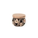 Ver imagem 5 de Cerâmica Indígena Etnia Waurá: Pote com Tampa (x064)