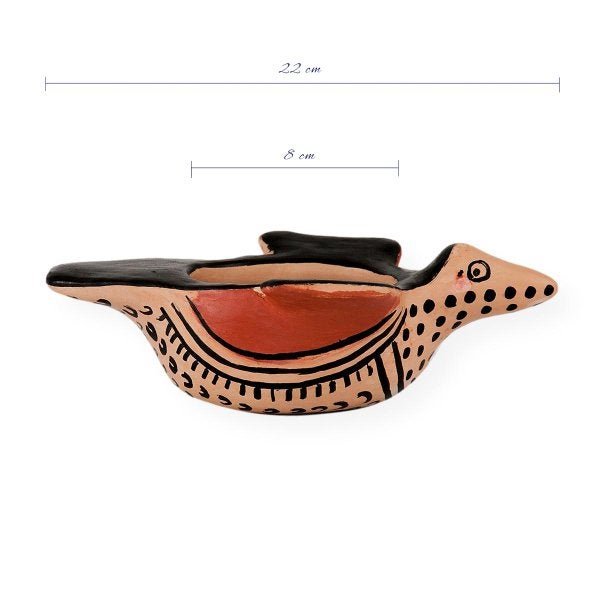 Cerâmica Indígena Etnia Waurá: Petisqueira (X057) - 3