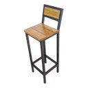 Ver imagem 6 de Kit 3 Banquetas Bancos Alta Cozinha Bar Balcao Bistro Luxo