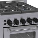 Ver imagem 6 de Fogão 4 Bocas Temis Inox Glp 220 V Venax