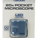 Ver imagem 7 de Microscópio Chaveiro Luz Led e Uv, Zoom de 20x Azul