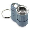Ver imagem 4 de Microscópio Chaveiro Luz Led e Uv, Zoom de 20x Azul