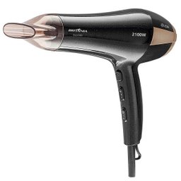 Secador de Cabelos Britânia Black BSC4100 Íons Tourmaline 2100W 127V - 2 Secador de Cabelos Britânia Black BSC4100 Íons Tourmaline 2100W 127V - 2