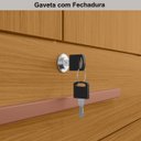Ver imagem 4 de Cômoda Sapateira Essence 4 Gavetas 2 Portas Multiuso Moderno Quarto