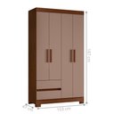 Ver imagem 3 de Armário de Quarto e Prateleiras 4 Portas