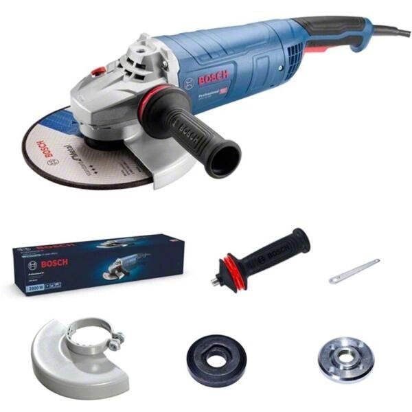 Esmerilhadeira Profissional Angular Bosch GWS 28-230 9", 2800 Watts, 220 volts - 11