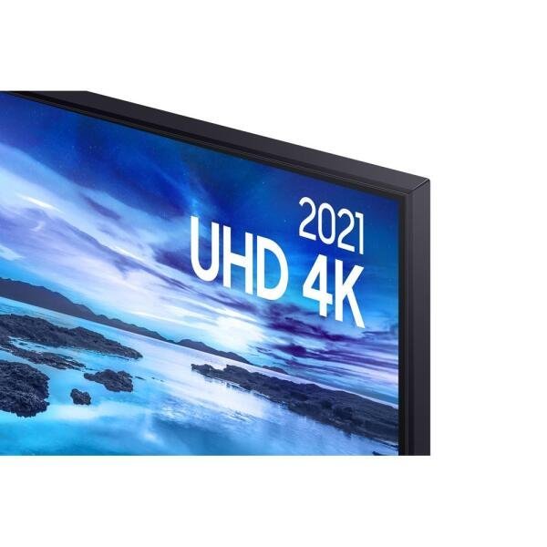 Smart TV Samsung 70 Polegadas Uhd 4K, Tela sem Limites Un70Au7700 - Wi-Fi e Alexa - 4