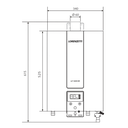 Ver imagem 4 de Aquecedor de Água a Gás Lorenzetti Lz 1600de-b Branco Digital 15 Litros Bivolt para Glp