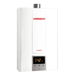 Aquecedor de Água a Gás Lorenzetti Lz 1600de-b Branco Digital 15 Litros Bivolt para Glp - 1