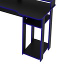 Ver imagem 4 de Mesa para Computador Gamer 1,36m Me4153 Tecno Mobili - Preto/azul