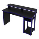 Ver imagem 3 de Mesa para Computador Gamer 1,36m Me4153 Tecno Mobili - Preto/azul
