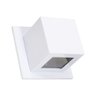 Arandela Box Cubo Pequena 2 Fachos Branca Parede Muro St1318 - 6