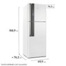 Refrigerador Electrolux Duplex Top Freezer 474L Frost Free Branco 127V DF56 - 10
