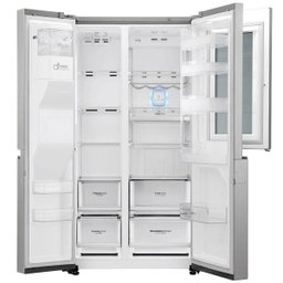 Refrigerador Smart LG Side By Side com Instaview Door In Door 601L 220V Inox GC-X247CSB - 5