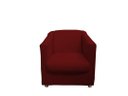 Ver imagem 2 de Kit 2 Poltronas Decorativa Biane Suede Marsala Pés Cromado Mz Decor