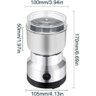 Moedor Cafe Eletrico em Inox Automatico Triturador Graos 200w Sementes Pimenta Portatil Bivolt - 7