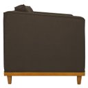Ver imagem 5 de Poltrona Decorativa Europa Suede Doce Sonho Móveis - Marrom