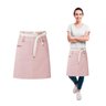 Avental de Cintura Rosa Doceria Cafeteria Padaria Spa Vegano 10un - 2