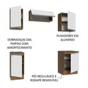 Ver imagem 5 de Armário de Cozinha Compacta 180cm Rustic/Branco Glamy Madesa 12