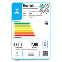 Ar Condicionado Split Inverter Midea Xtreme Save Ai Connect 9000 Btus Frio 220v 38agvcj09m5 - 7