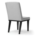Ver imagem 6 de Cadeira Sala de Jantar Base Madeira Preto Kit 4 Sofia Suede Cinza D03 - D'Rossi