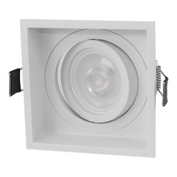Spot Embutir Slim Frame Branco Ya002 Bella + LED AR70 ST2729 - 3