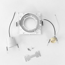 Spot Embutir Slim Frame Branco Ya002 Bella + LED AR70 ST2729 - 8
