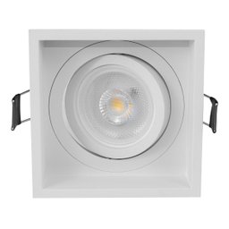 Spot Embutir Slim Frame Branco Ya002 Bella + LED AR70 ST2729 - 4