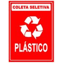 Ver imagem 1 de Placa Coleta Seletiva Condomínio Material Reciclável - Plástico Reciclável 15x20cm Tacolado 10 Unida