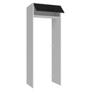 Ver imagem 7 de Porta-geladeira 83 Cm 1 Porta Basculante Branco/preto Agata Madesa