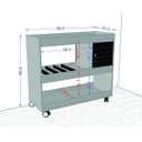 Ver imagem 5 de Aparador Bar com Adega Cristal 1 Porta Decor Móveis Bechara