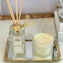 Ver imagem 3 de Vela Aromática Vanilla Baunilha Pote Vidro Luxo 180g Cera de Coco