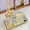 Vela Aromática Vanilla Baunilha Pote Vidro Luxo 180g Cera de Coco - 4