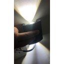 Ver imagem 1 de Led Lâmpada de Parede 6w Preta Spot Luz Moderna Decoração Casa