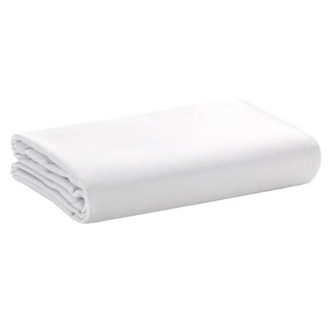 Lençol Solteiro Priori Am-5148 com Elástico Liso Branco 90cm X 2,00m X 35cm - Döhler