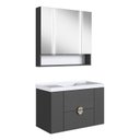 Ver imagem 2 de Conjunto para Banheiro com Cuba e Espelheira Yescasa